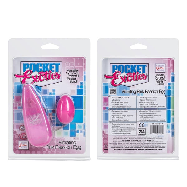 Pocket Exotic Pink Passion Egg