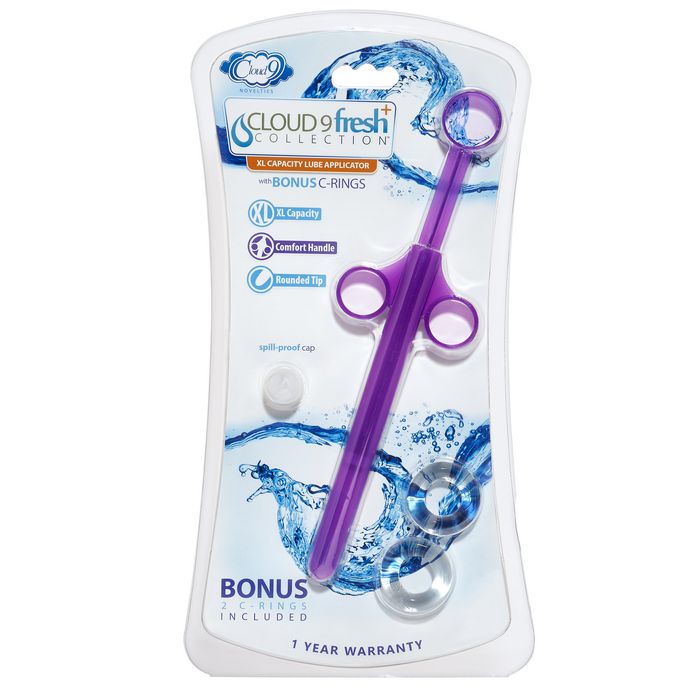 Cloud 9 Fresh + Premium Xl Lube Applicator W/2 Bonus C-rings Default Title