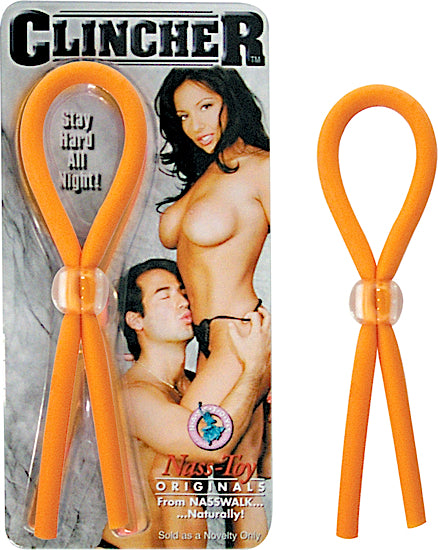 Clincher Cockring Orange - Adult Products