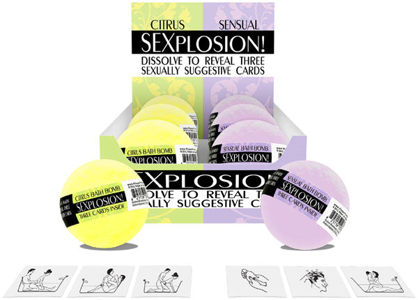 Sexplosion Bath Bombs - GreatEagleInc