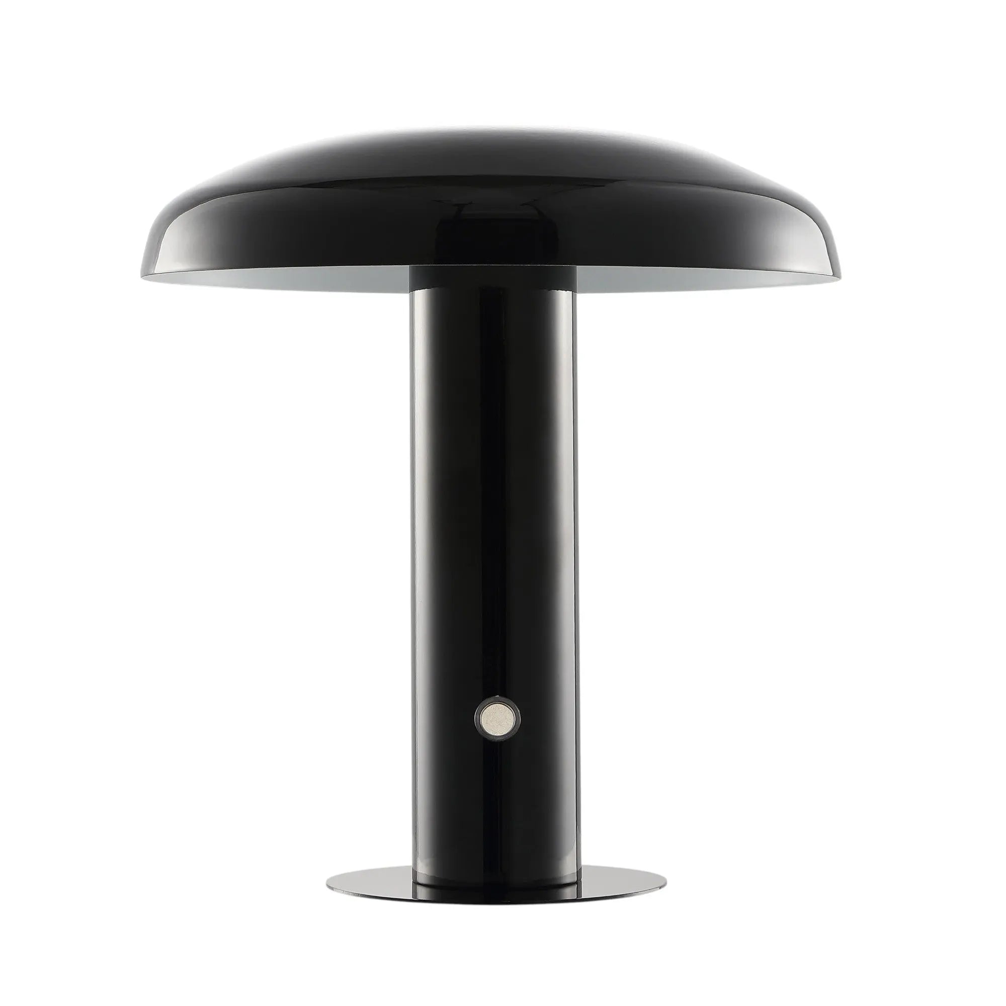 11" Black Novelty USB Table Lamp With Globe Shade Homeroots Lighting