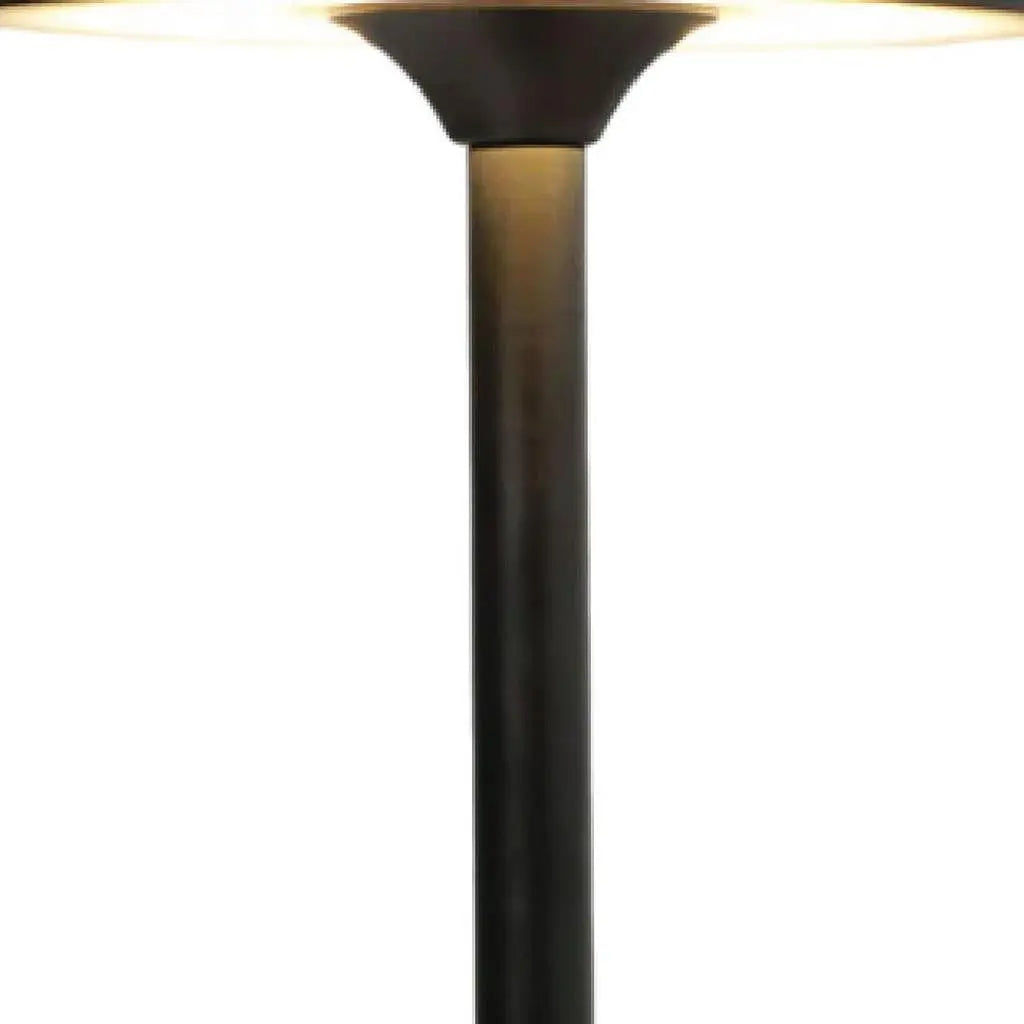 11" Black Round Desk Lamp Homeroots Lighting