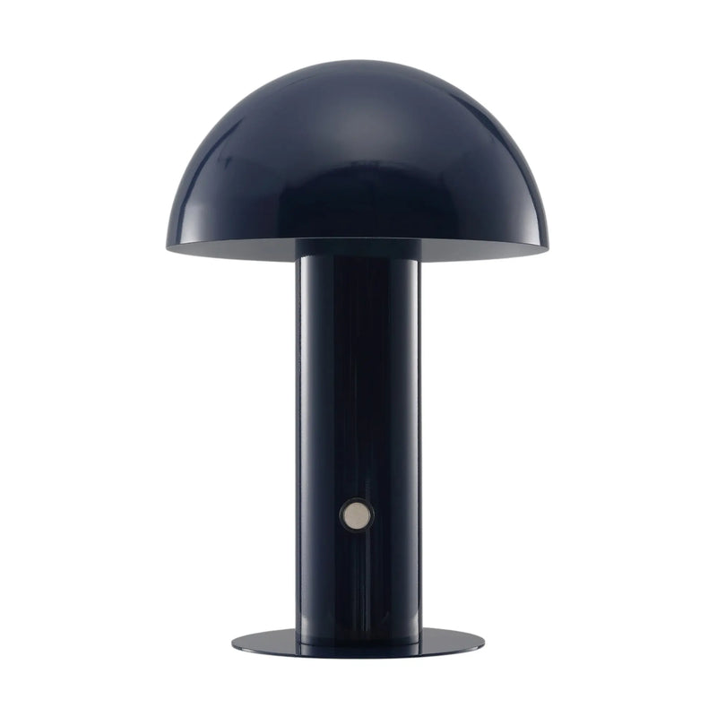 11" Blue Novelty USB Table Lamp With Globe Shade Homeroots Lighting