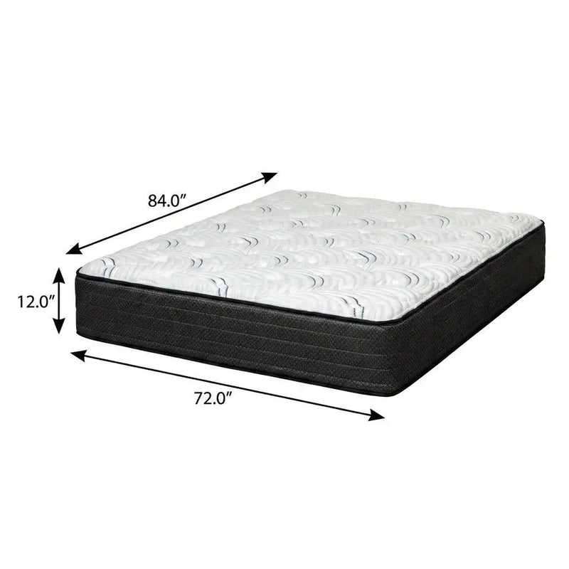 11" California King Foam Extra Firm Hybrid Mattress Homeroots Bed & Bath