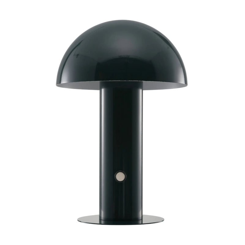 11" Forest Green Novelty USB Table Lamp With Globe Shade Homeroots Lighting