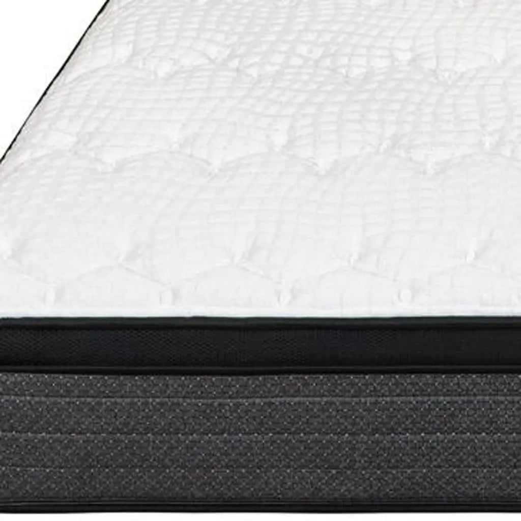 11" Full Double Foam Plush Euro Top Hybrid Mattress Homeroots Bed & Bath