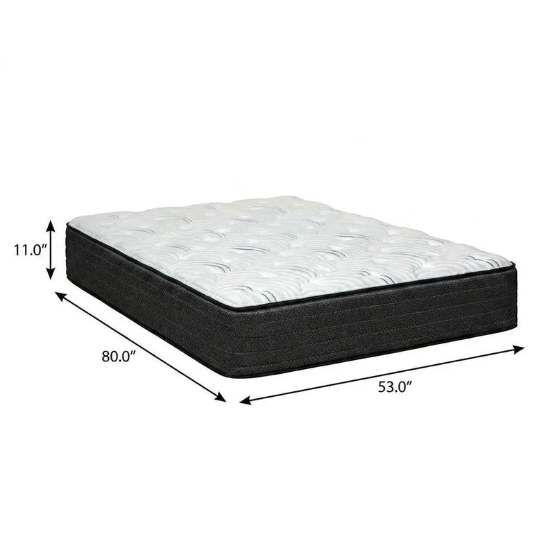 11" Full XL Foam Extra Firm Hybrid Mattress Homeroots Bed & Bath