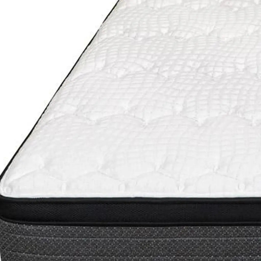 11" Full XL Foam Plush Euro Top Hybrid Mattress Homeroots Bed & Bath