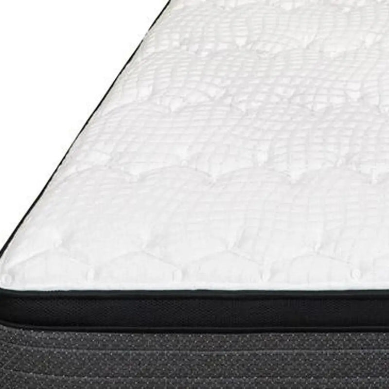 11" Short King 72 x 75 Foam Plush Euro Top Hybrid Mattress Homeroots Bed & Bath