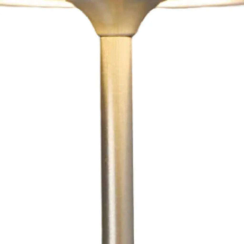 11" Silver Round Table Lamp Homeroots Lighting
