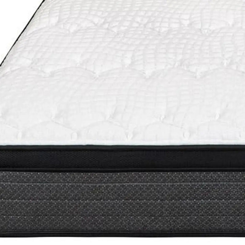 11" Split California King Foam Plush Hybrid Mattress Homeroots Bed & Bath