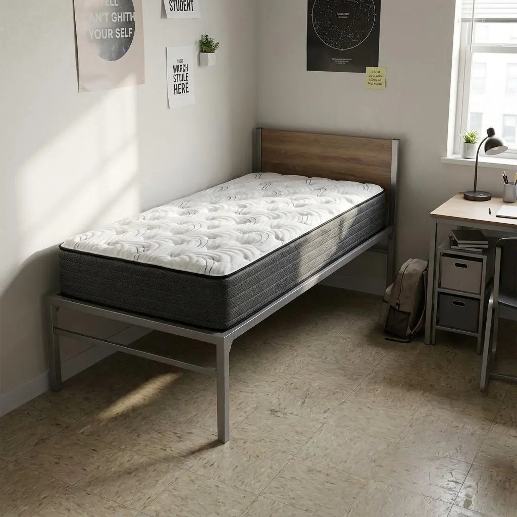 11" Twin XL Foam Medium Hybrid Mattress Homeroots Bed & Bath