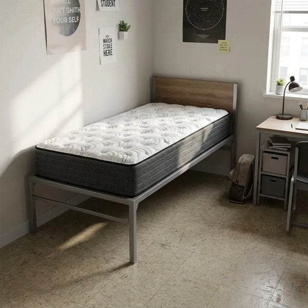 11" Twin XL Foam Medium Hybrid Mattress Homeroots Bed & Bath