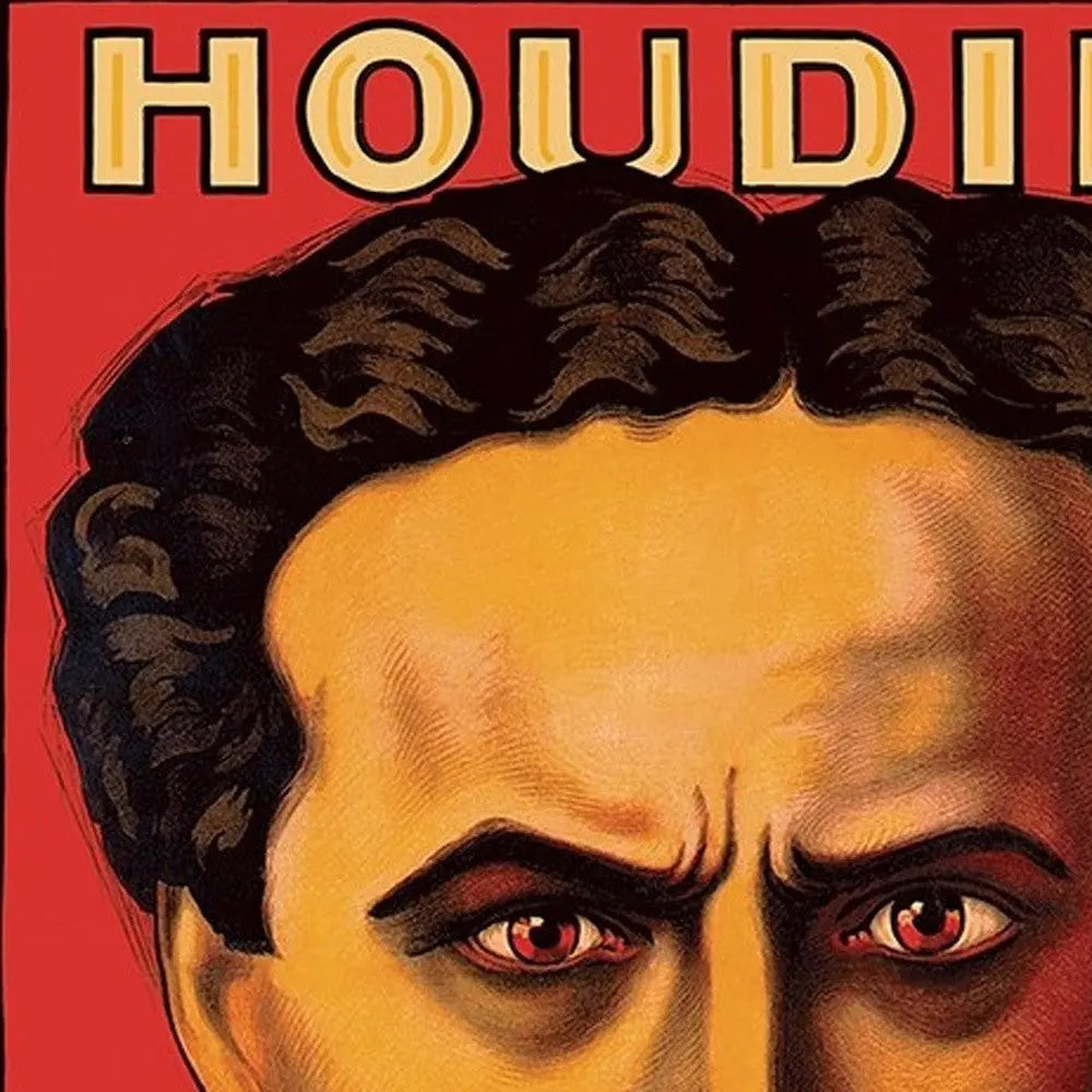 11" X 14" Houdini Master Of Mystery Vintage Magic Poster Wall Art Homeroots Home Decor