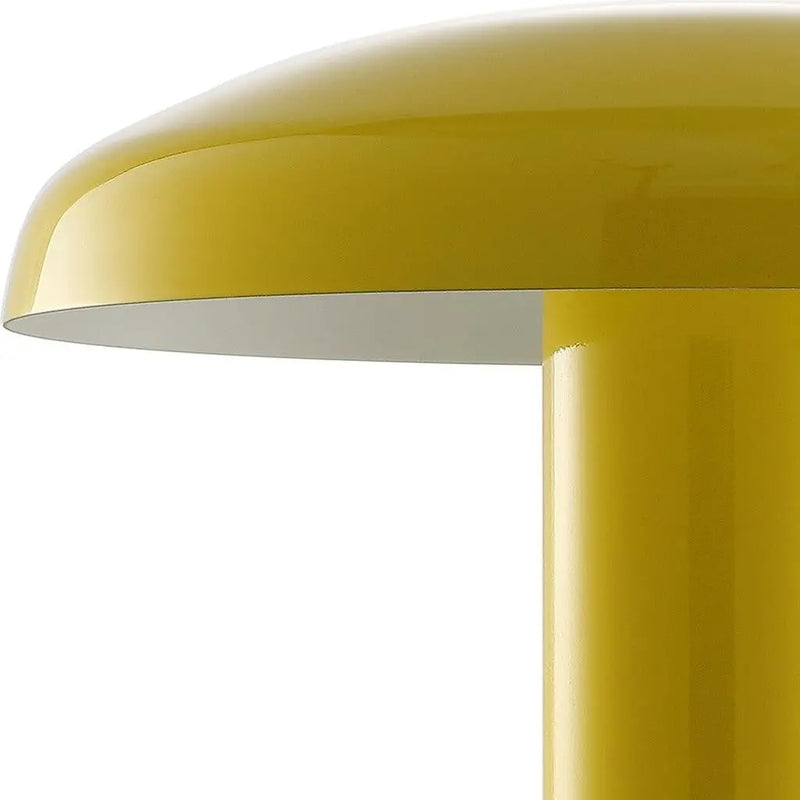 11" Yellow Novelty USB Table Lamp With Globe Shade Homeroots Lighting