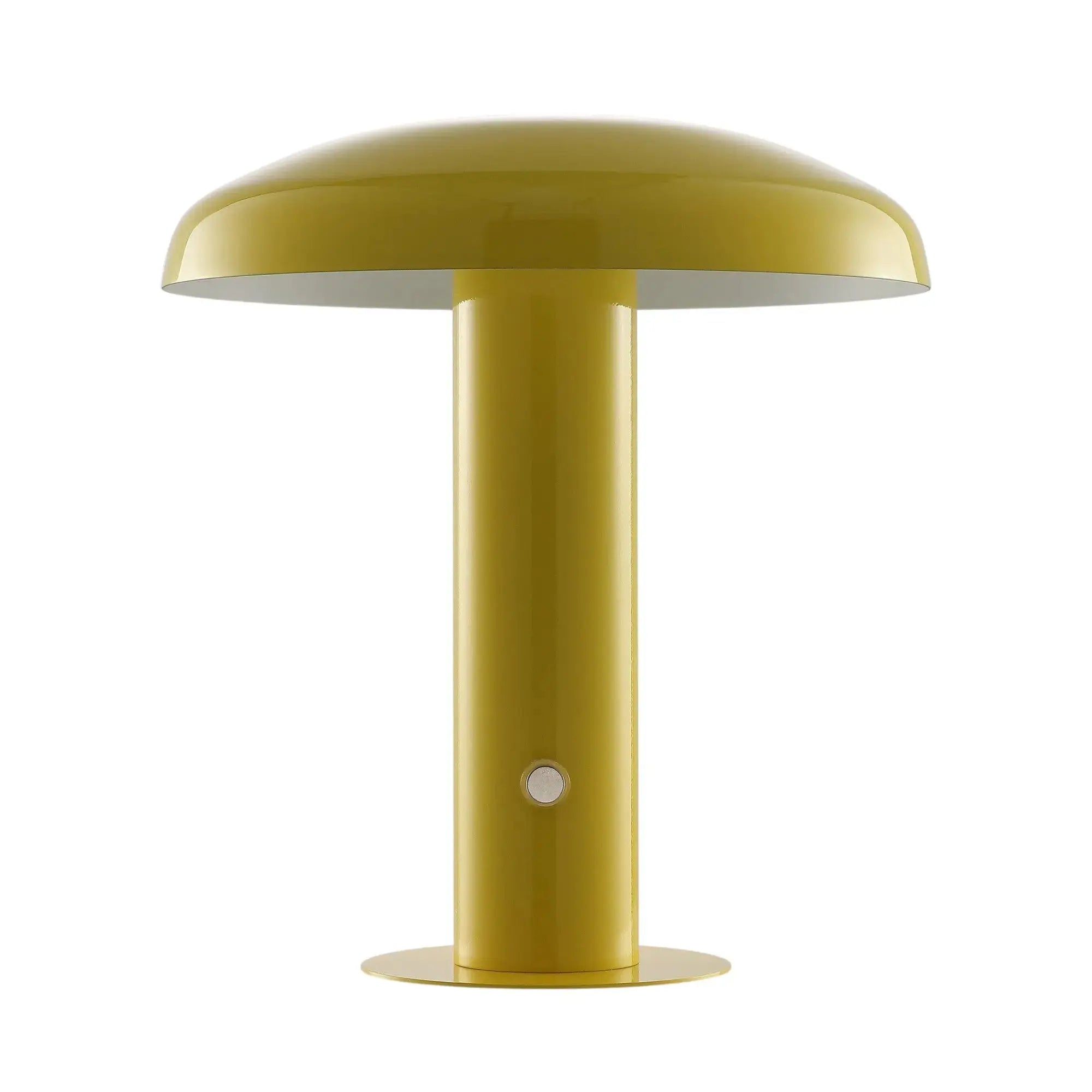 11" Yellow Novelty USB Table Lamp With Globe Shade Homeroots Lighting