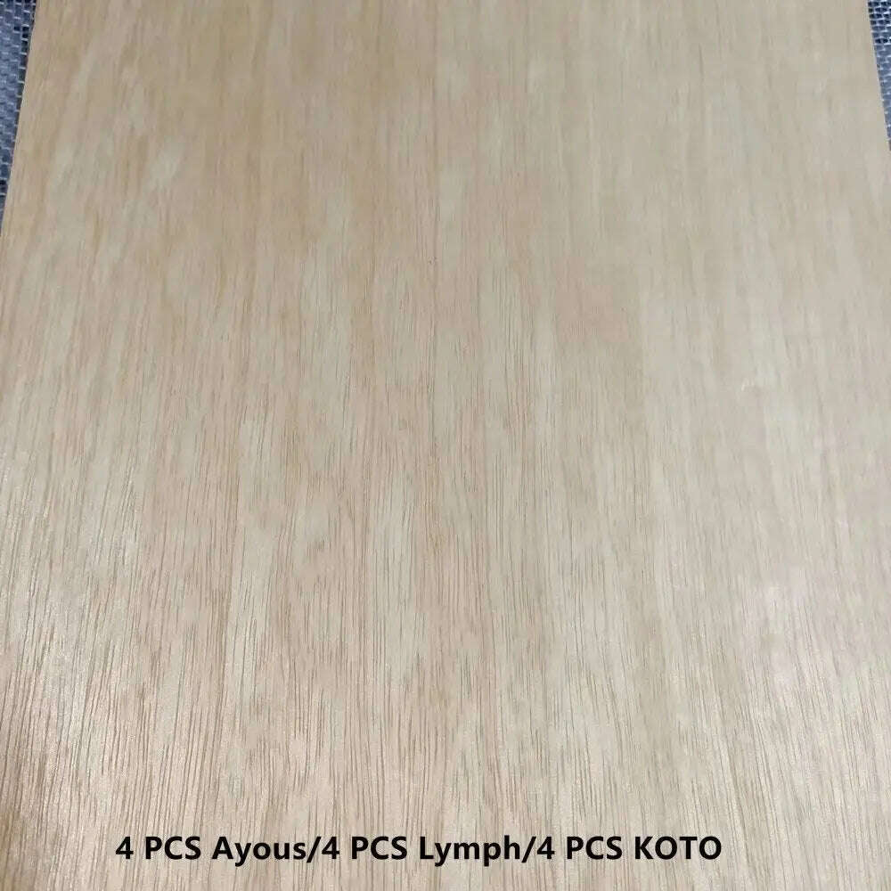 12-Pieces-Lymph-KOTO-Ayous-Wood-Combination-For-DIY-Table-Tennis-Blade-Bottom-Plate-Surface-Material-FreeDropship-334834270