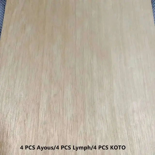 12-Pieces-Lymph-KOTO-Ayous-Wood-Combination-For-DIY-Table-Tennis-Blade-Bottom-Plate-Surface-Material-FreeDropship-334834536