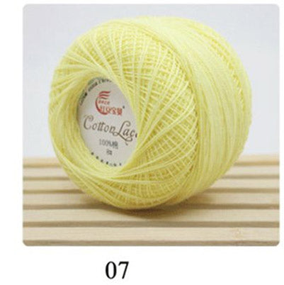 Crochet Knitting yarn Soft Comfortable Thin Yarn Lace Threads for Knitting 14 Colour Eco-friendly Dyed Sweater Scarf 7