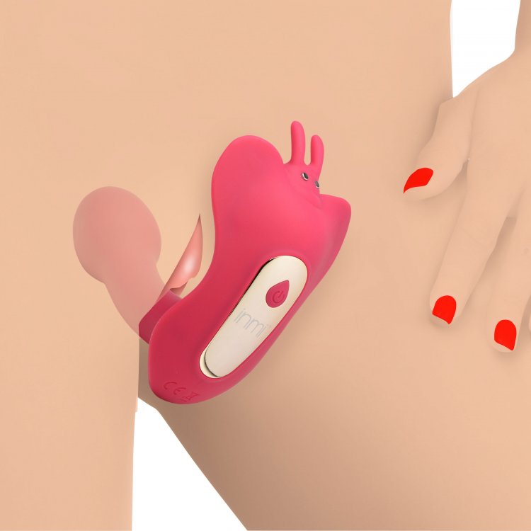 Shegasm Butterfly Tease 10x Clit Suction Stim W/ Remote - GreatEagleInc