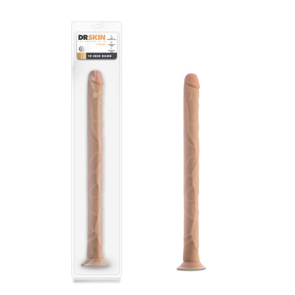 Dr Skin 19in Dildo Beige - GreatEagleInc