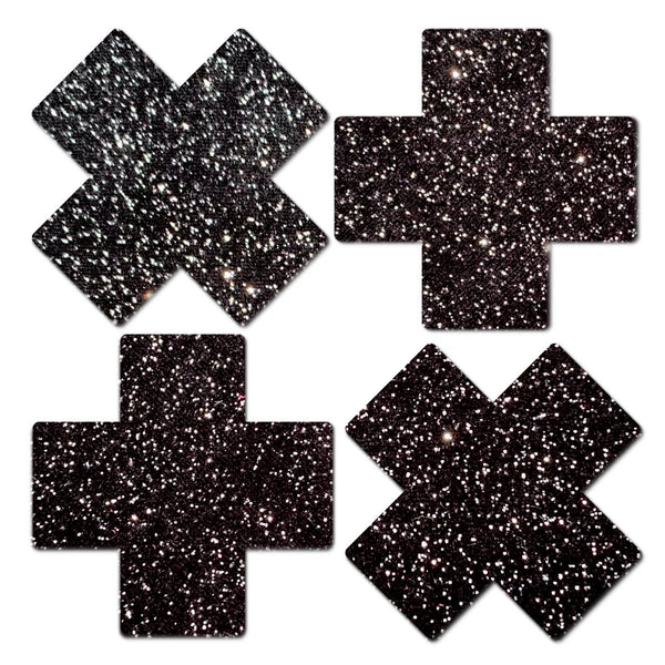 Petites Plus X :small Sparkle Black Plus Nipple Pasties Default Title