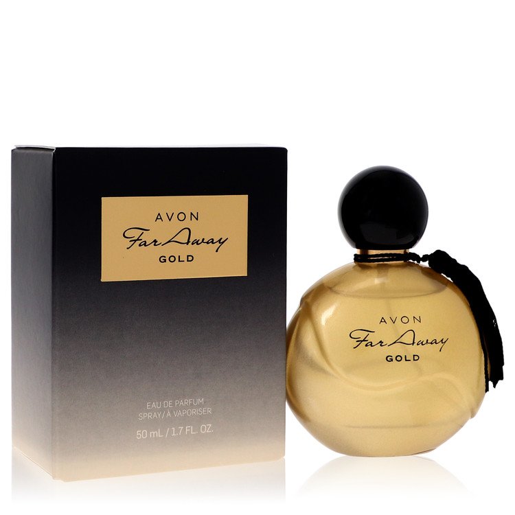 Avon Far Away Gold by Avon Eau De Parfum Spray 1.7 oz for Women - Beauty & Fragrance