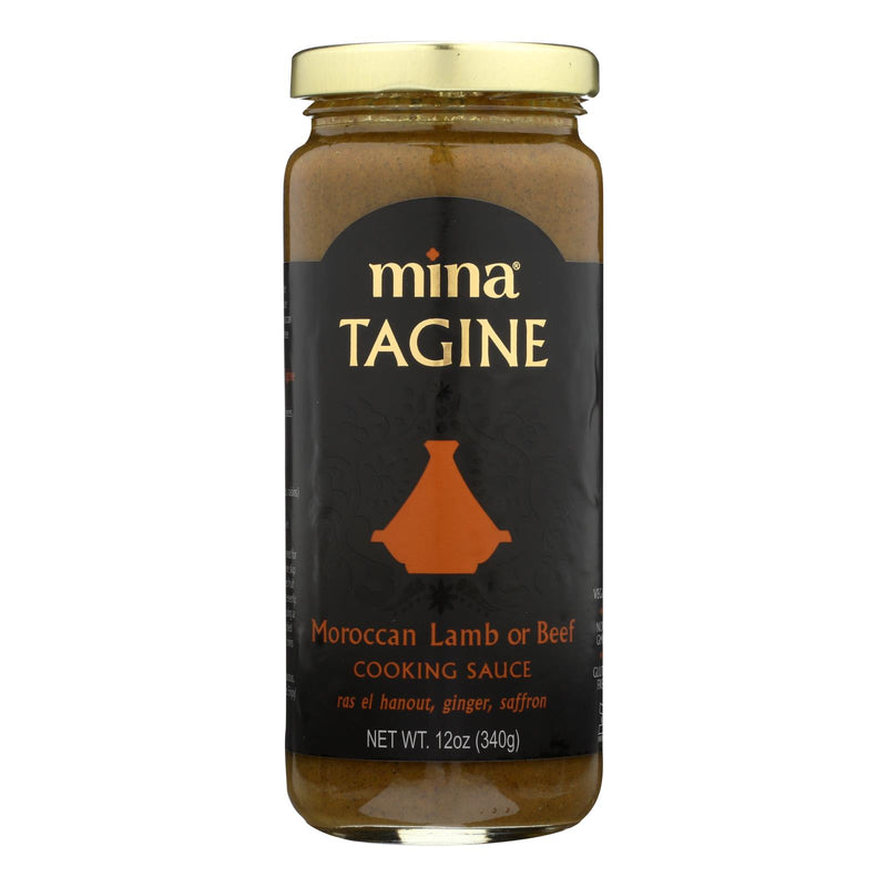 Mina's Moroccan Lamb Or Beef Tagine Sauce  - Case Of 6 - 12 Oz - GreatEagleInc