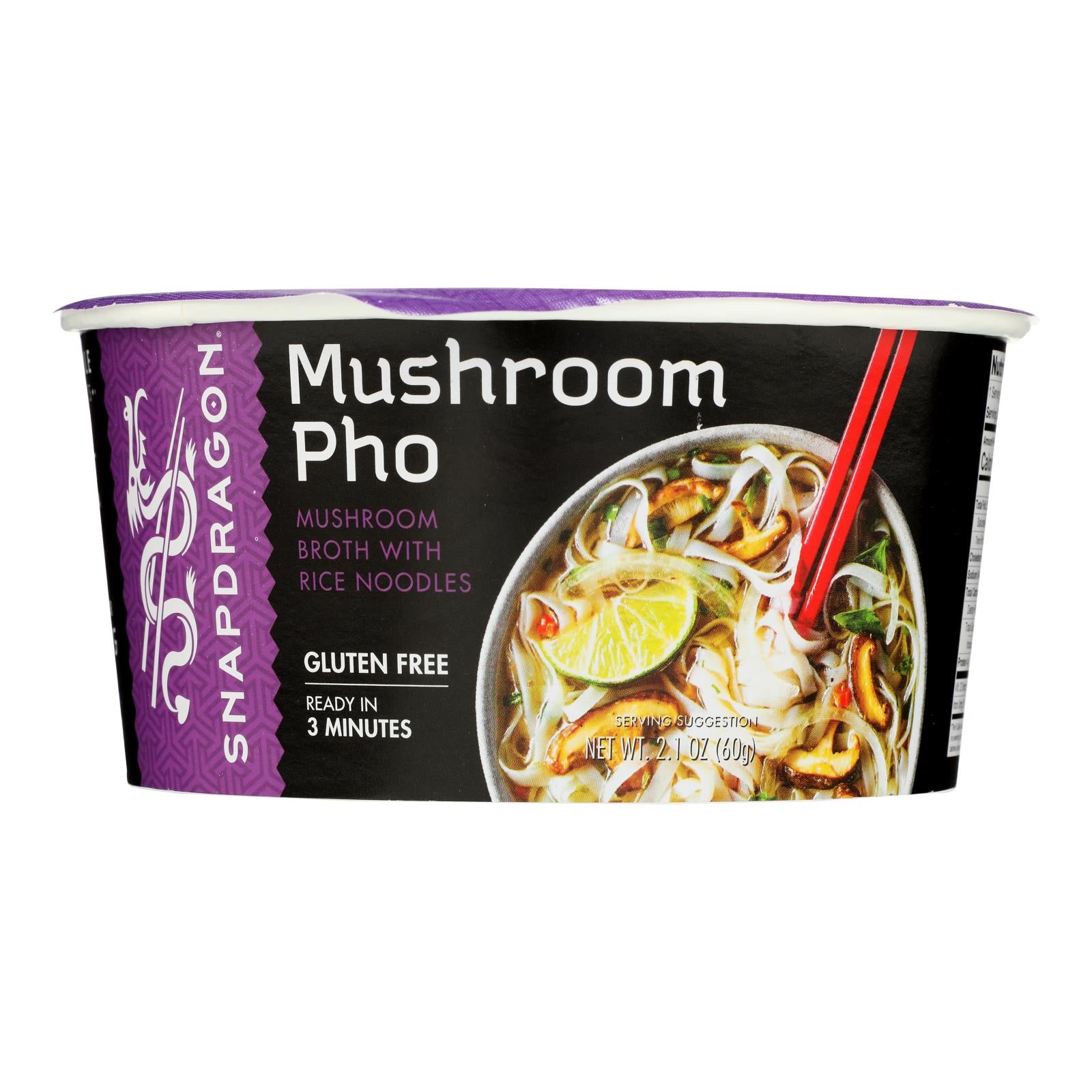 Snapdragon Mushroom Vietnamese Pho - Case Of 6 - 2.1 Oz - GreatEagleInc