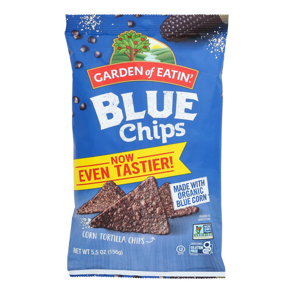 Garden Of Eatin' - Chip Blue Corn - Case Of 12-5.5 Oz - GreatEagleInc