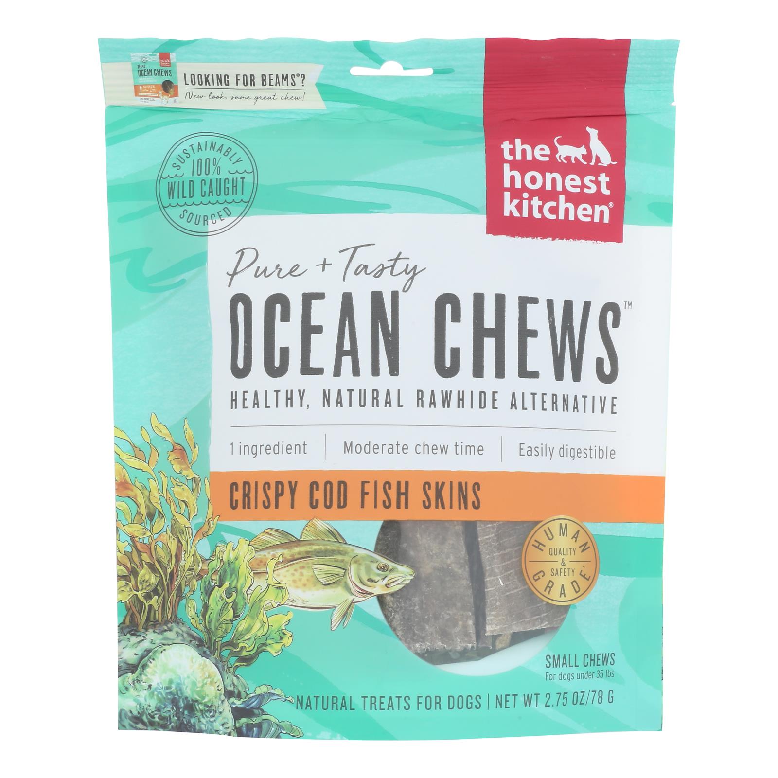 The Honest Kitchen - Dog Trt Ocean Chew Small - Case Of 6-2.75 Oz - GreatEagleInc
