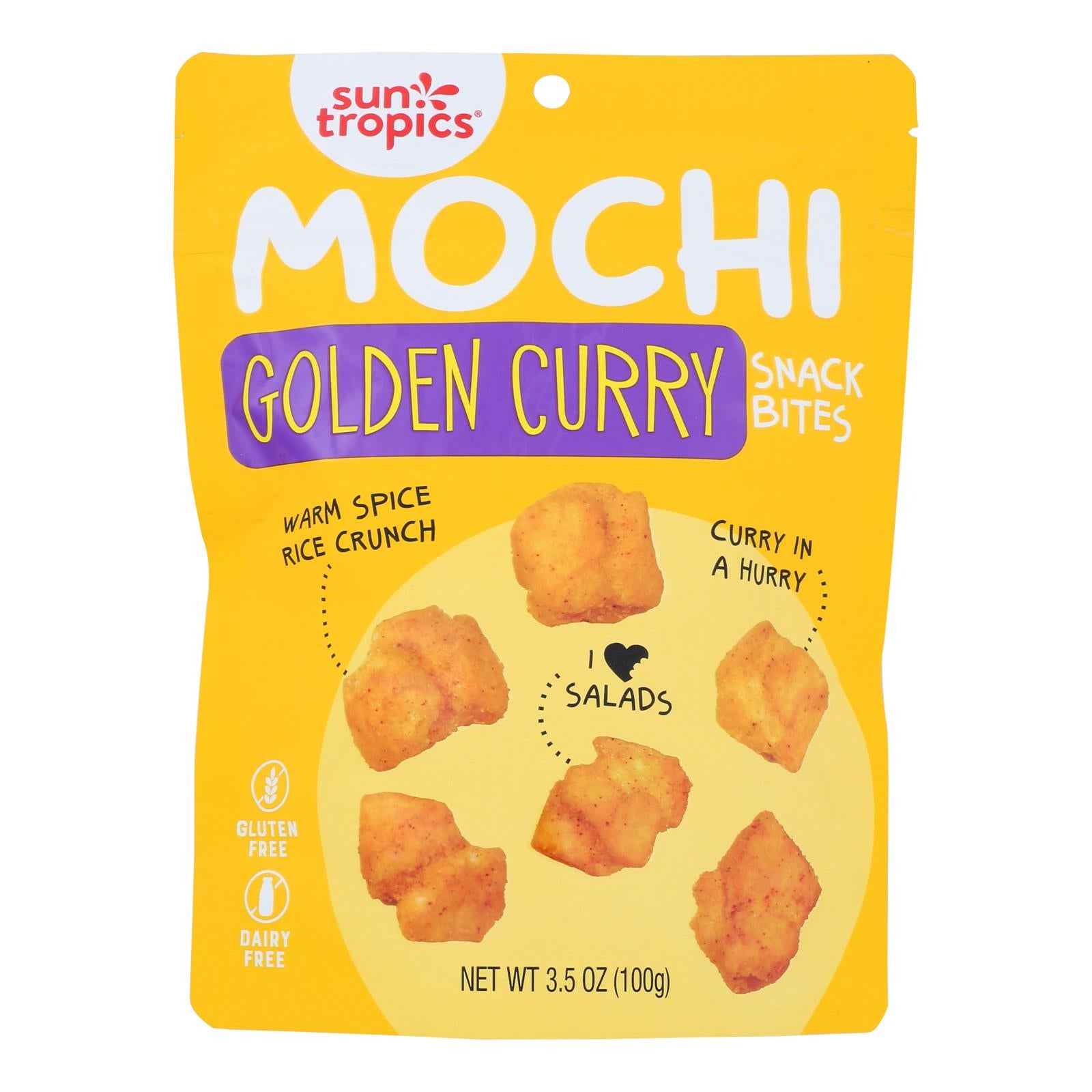 Sun Tropics® Tokyo Curry Mochi Rice Bites Tokyo Curry - Case Of 12 - 3.50 Oz - GreatEagleInc