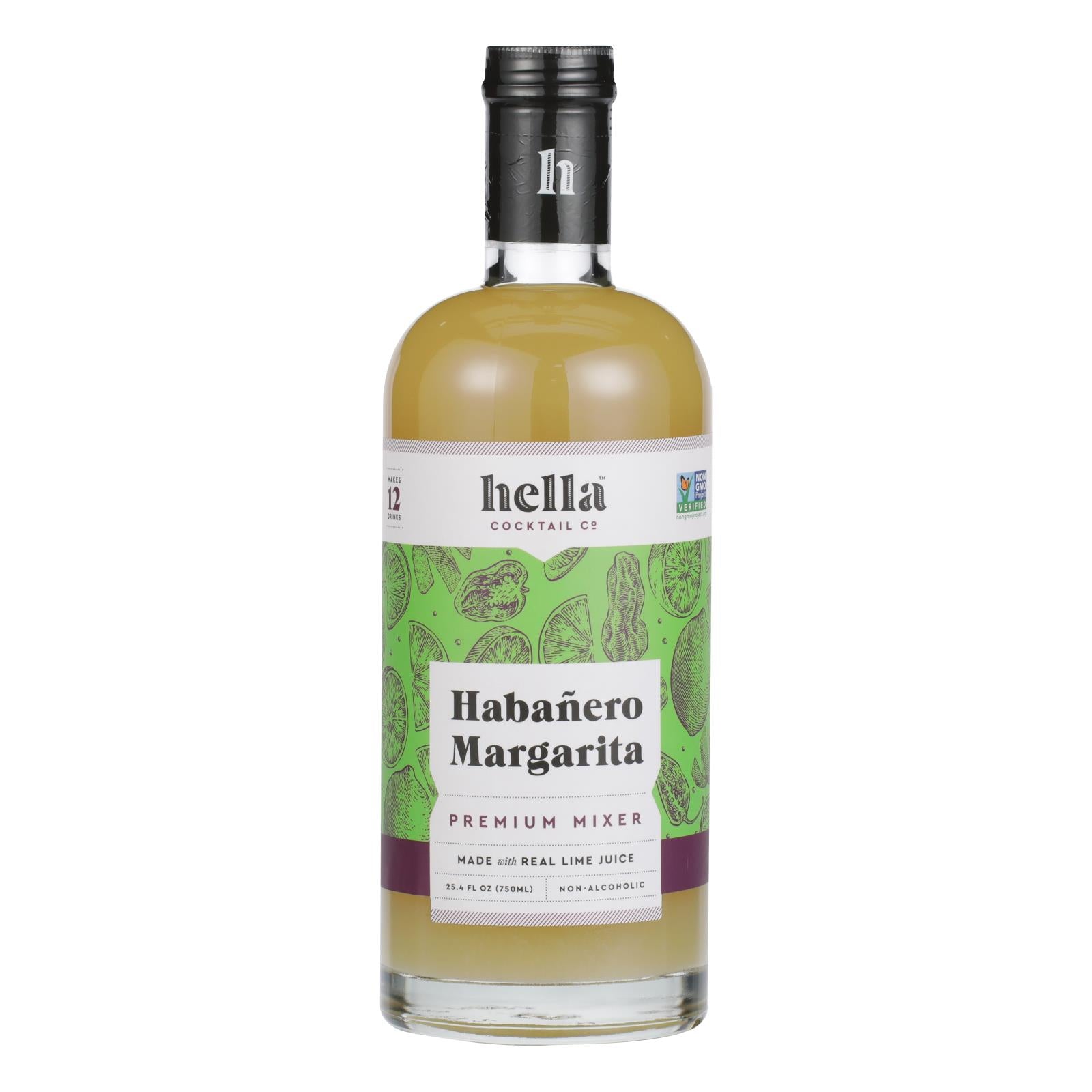 Hella - Mixer Margarita Spicy - Case Of 6 - 25.4 Fz - GreatEagleInc