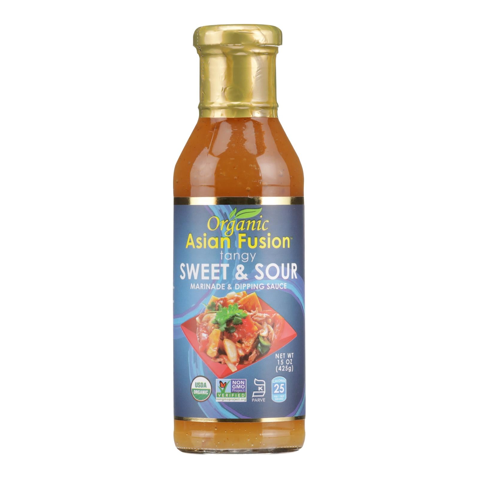Asian Fusion Sauce - Sweet And Sour - Case Of 6 - 15 Fl Oz. - GreatEagleInc