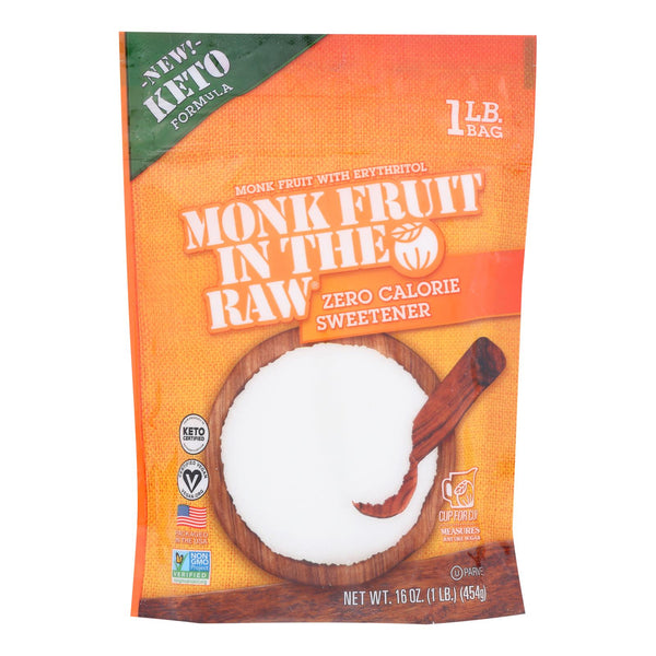 In The Raw - Monk Fruit In Rw W/erythrtl - Case Of 8-16 Oz - GreatEagleInc
