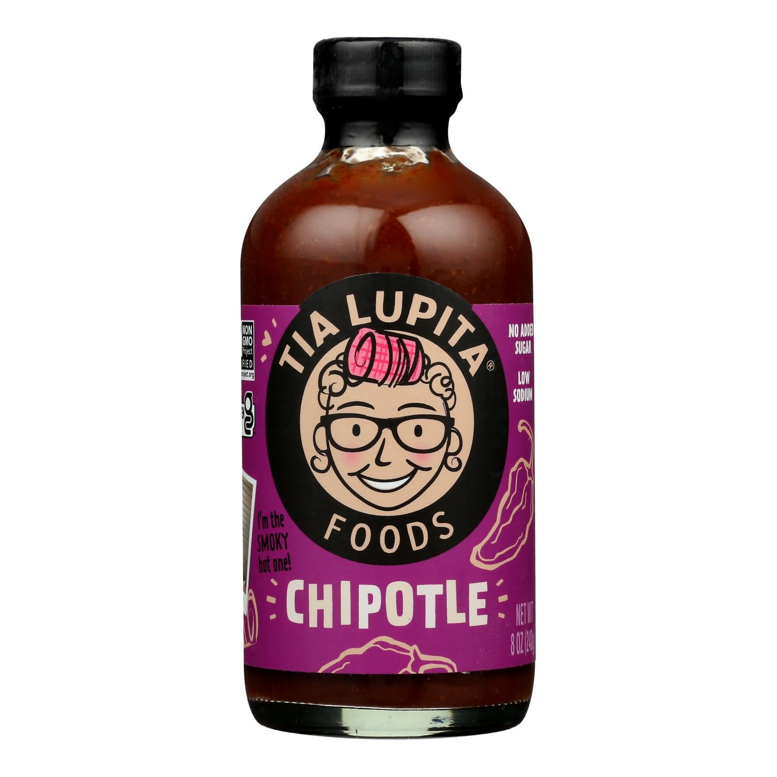 Tia Lupita - Hot Sauce - Chipotle - Case Of 12 - 8 Oz. - GreatEagleInc