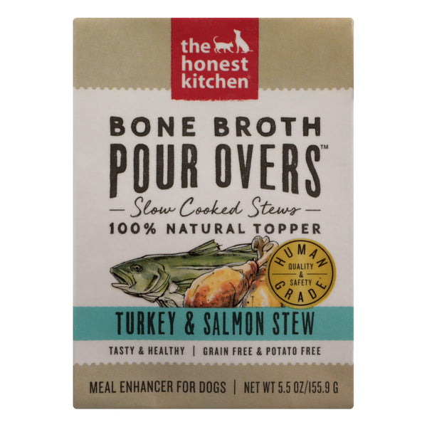 The Honest Kitchen - Dog Fd Por Ovr Trk Slm St - Case Of 12 - 5.5 Oz - GreatEagleInc
