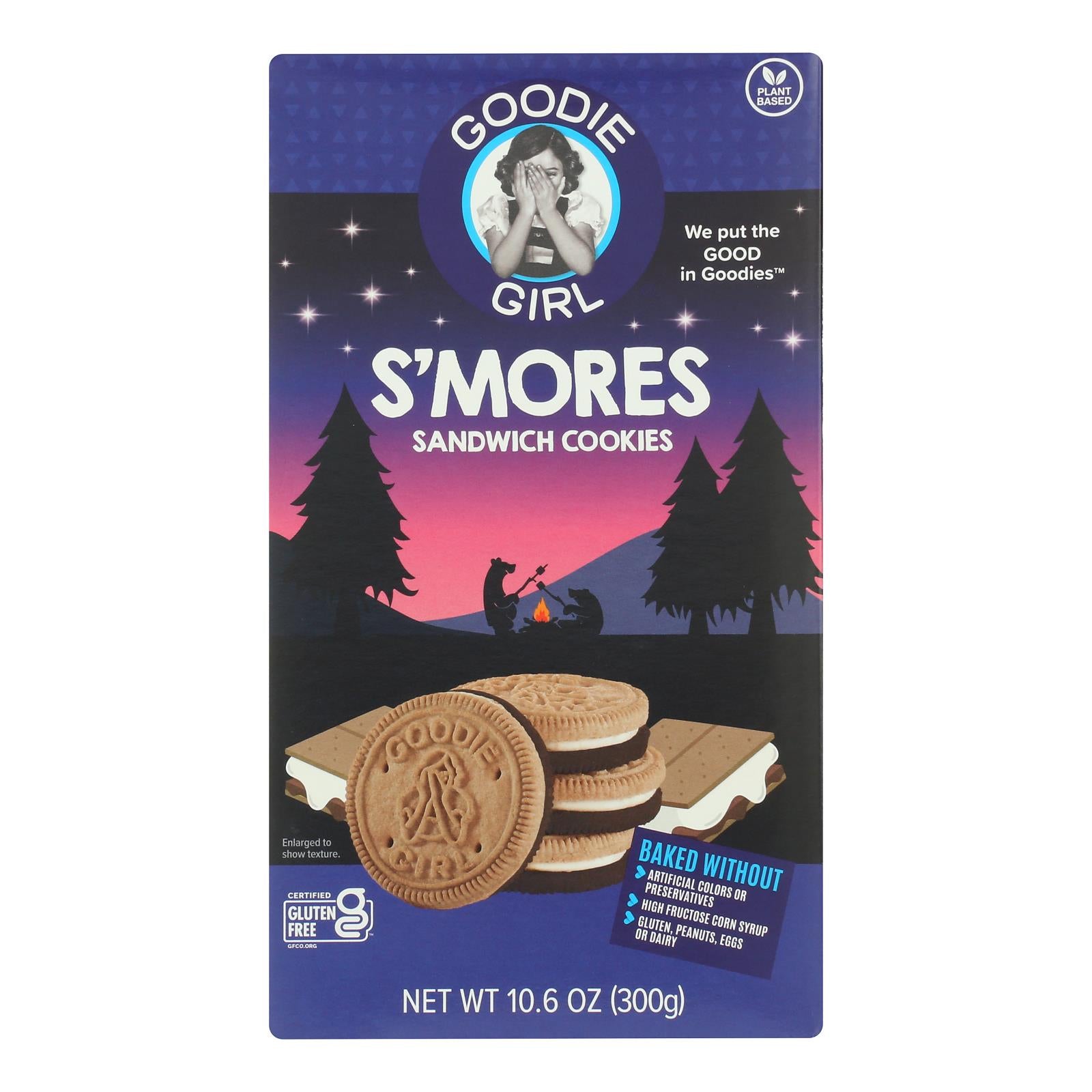Goodie Girl - Smores Sandwich Cream - Case Of 6-10.6 Oz - GreatEagleInc