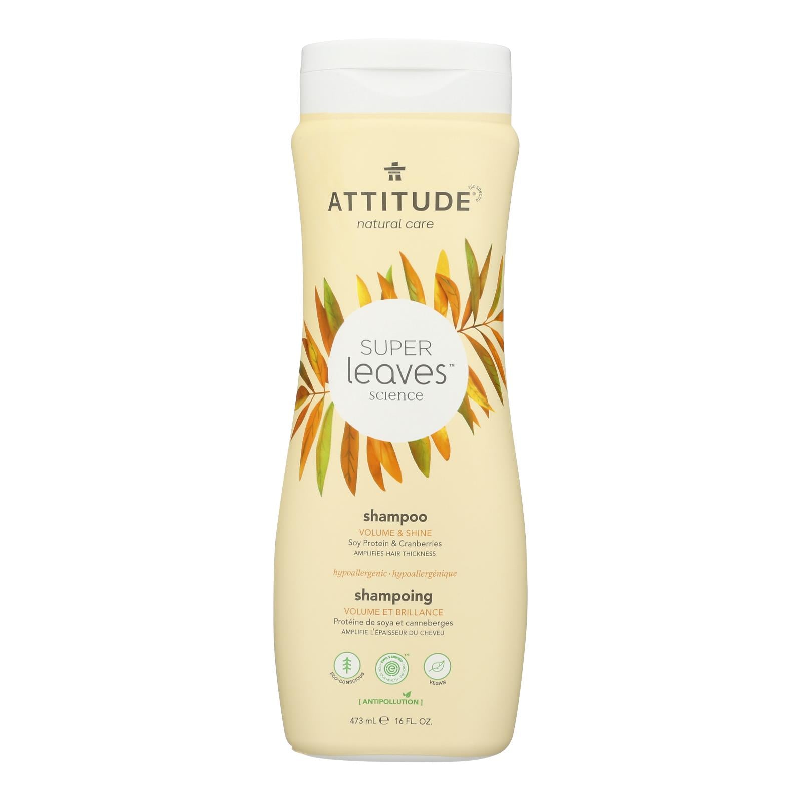 Attitude - Shampoo Volume & Shine - 1 Each 1-16 Fz - GreatEagleInc