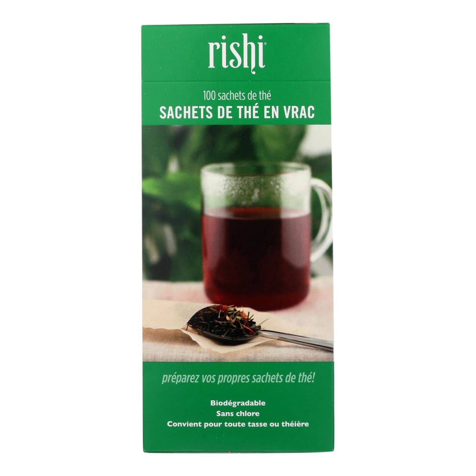 Rishi - Tea Filters 100ct - Case Of 24 - 100 Ct - GreatEagleInc