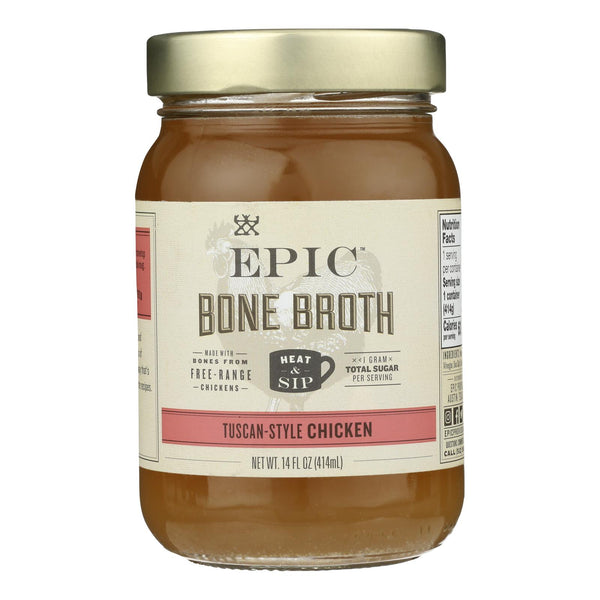 Epic - Bone Broth Tuscan Chicken - Case Of 6-14 Fz - GreatEagleInc