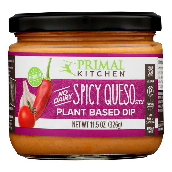 Primal Kitchen - Dip Plant Bsd Queso Spicy - Case Of 6-11.5 Oz - GreatEagleInc