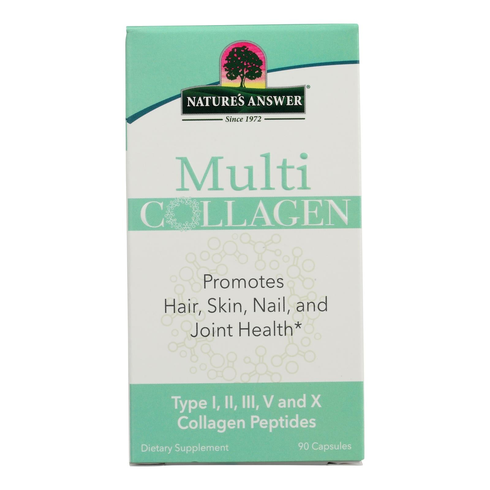 Nature's Answer - Multi Collagen - 1 Each-90 Vcap - GreatEagleInc