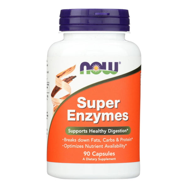 Now Foods - Super Enzyme - 1 Each-90 Vcap - GreatEagleInc