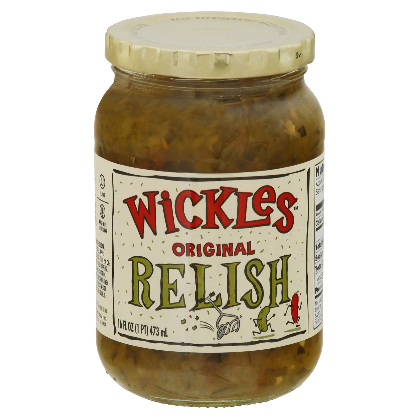 Wickles Relish - Original - Case Of 6 - 16 Fl Oz - GreatEagleInc
