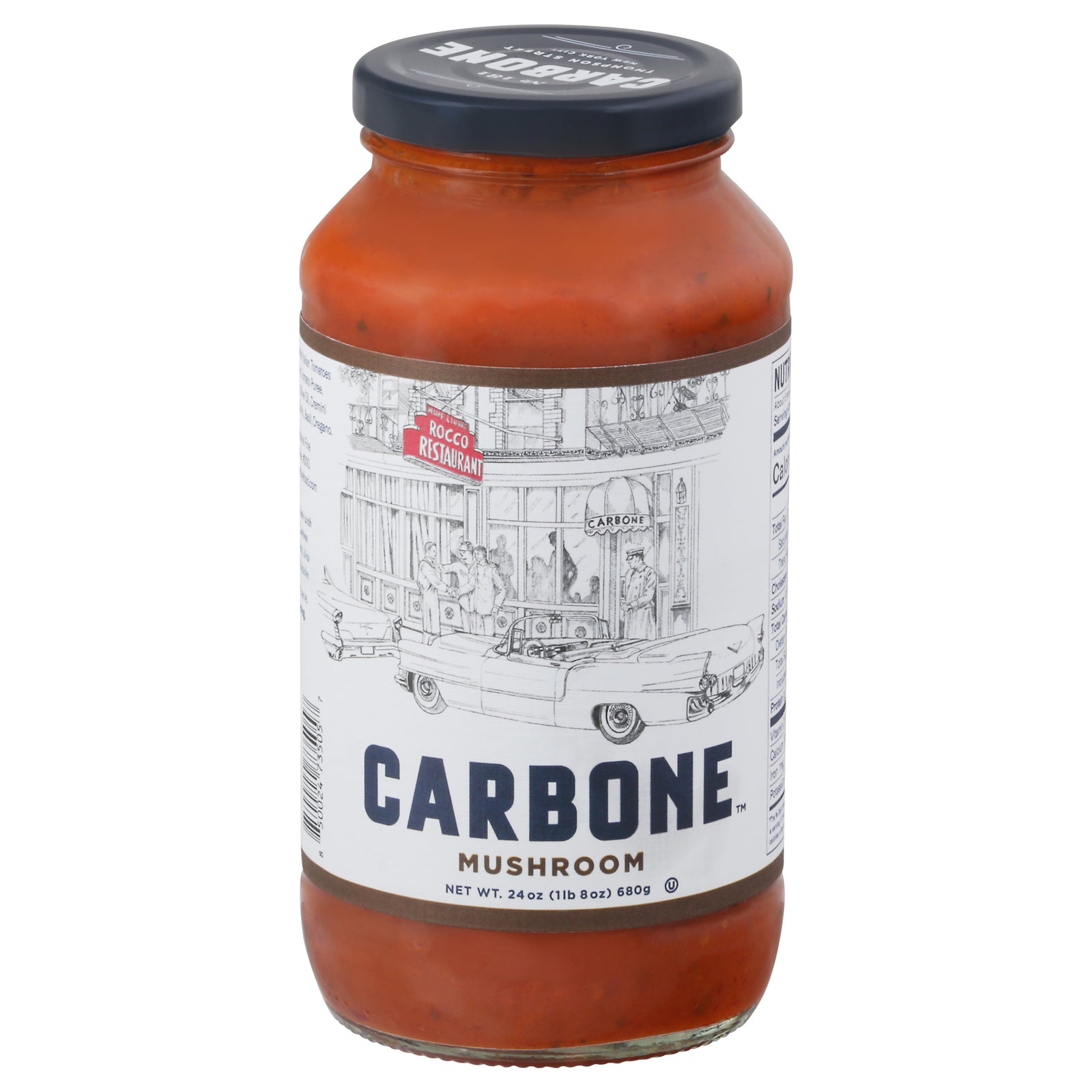 Carbone - Sauce Mushroom Marinara - Case Of 6-24 Oz - Home & Garden