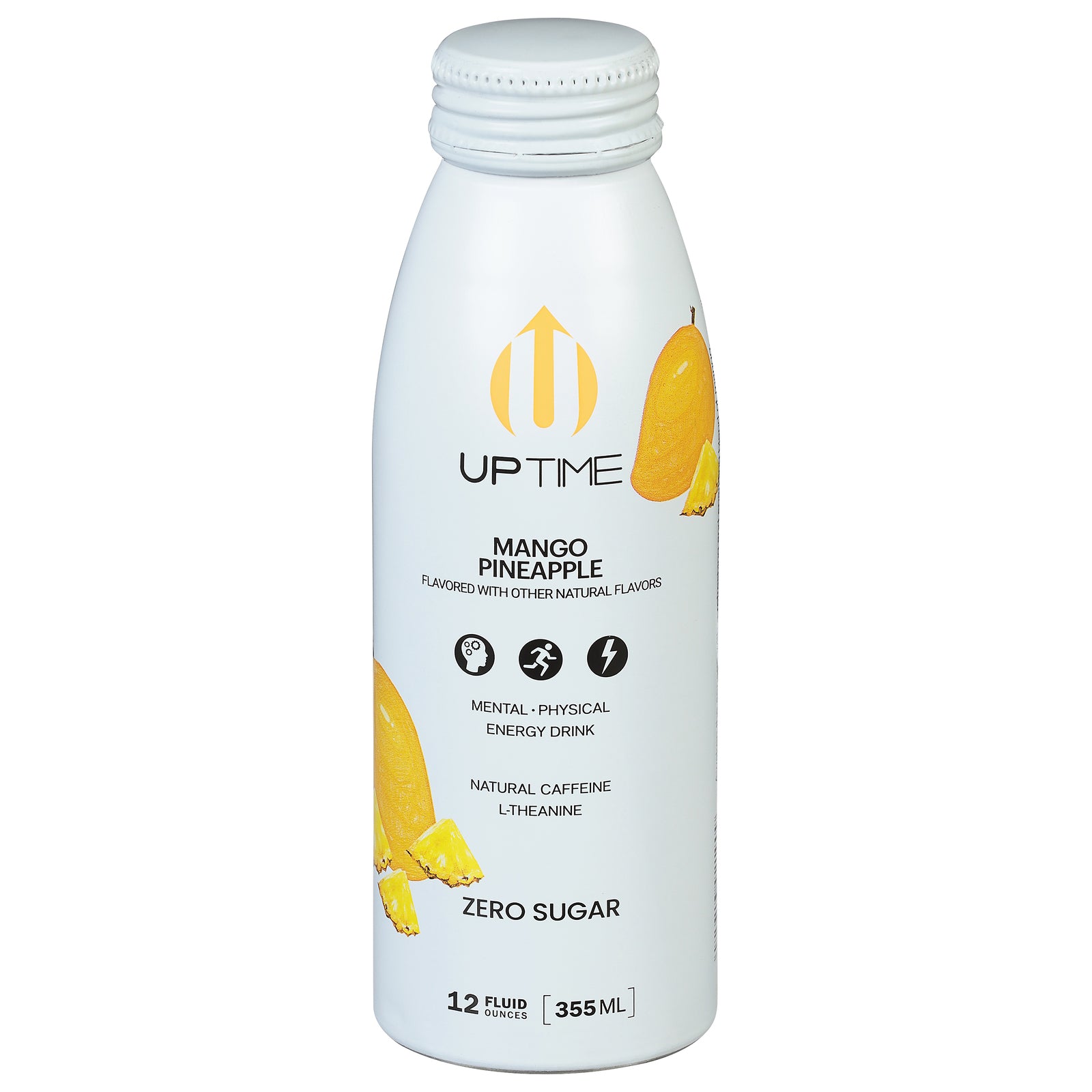 Uptime Energy - Energy Drink Mango Pineap Ns - Case Of 12-12 Fz - GreatEagleInc