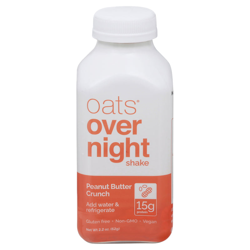 Oats Over Night - Shke Ovrnt Oat Pb Crunch - Case Of 5-2.2 Oz