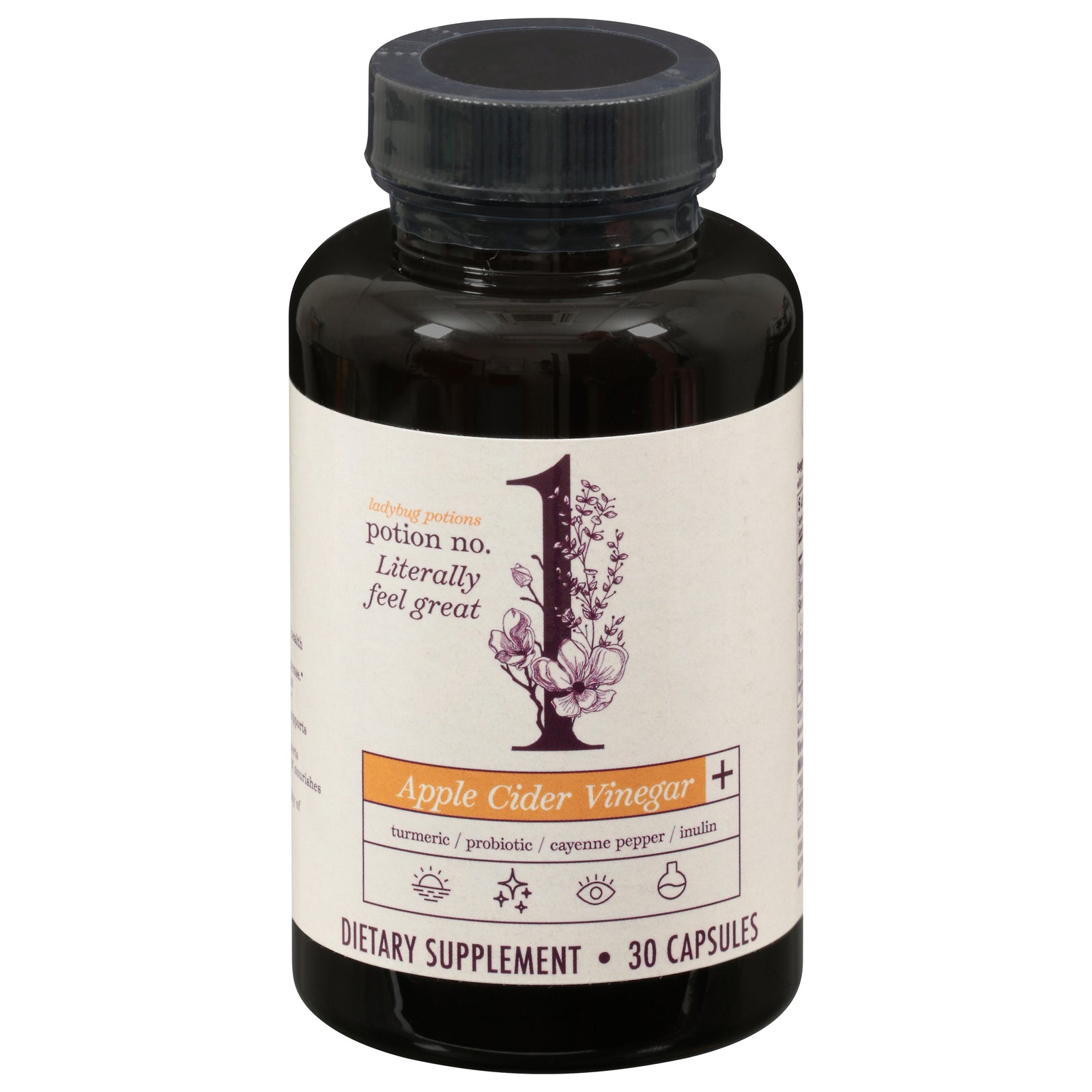 Ladybug Potions - Supp Feel Great Acv Plus - 1 Each-30 Ct - Home & Garden