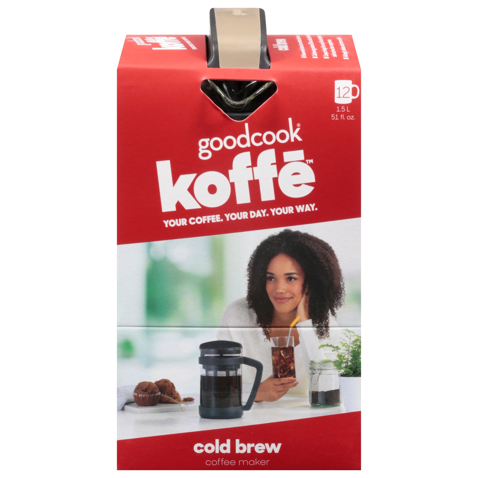 Goodcook - Coffee Maker Cold Brew - Case Of 2-1 Count - GreatEagleInc